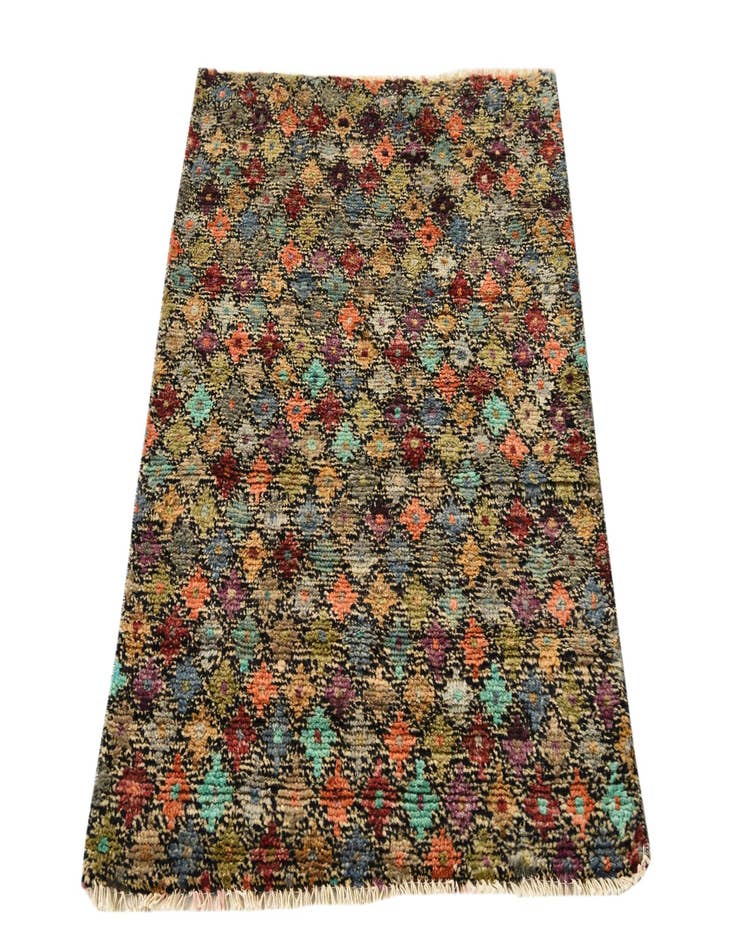 Detail image of 2' 10 x 3' 10  Hand Knotted Balouch Wool Rug