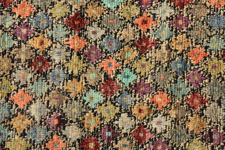 Detail image of 2' 10 x 3' 10 Hand Knotted Balouch Wool Rug