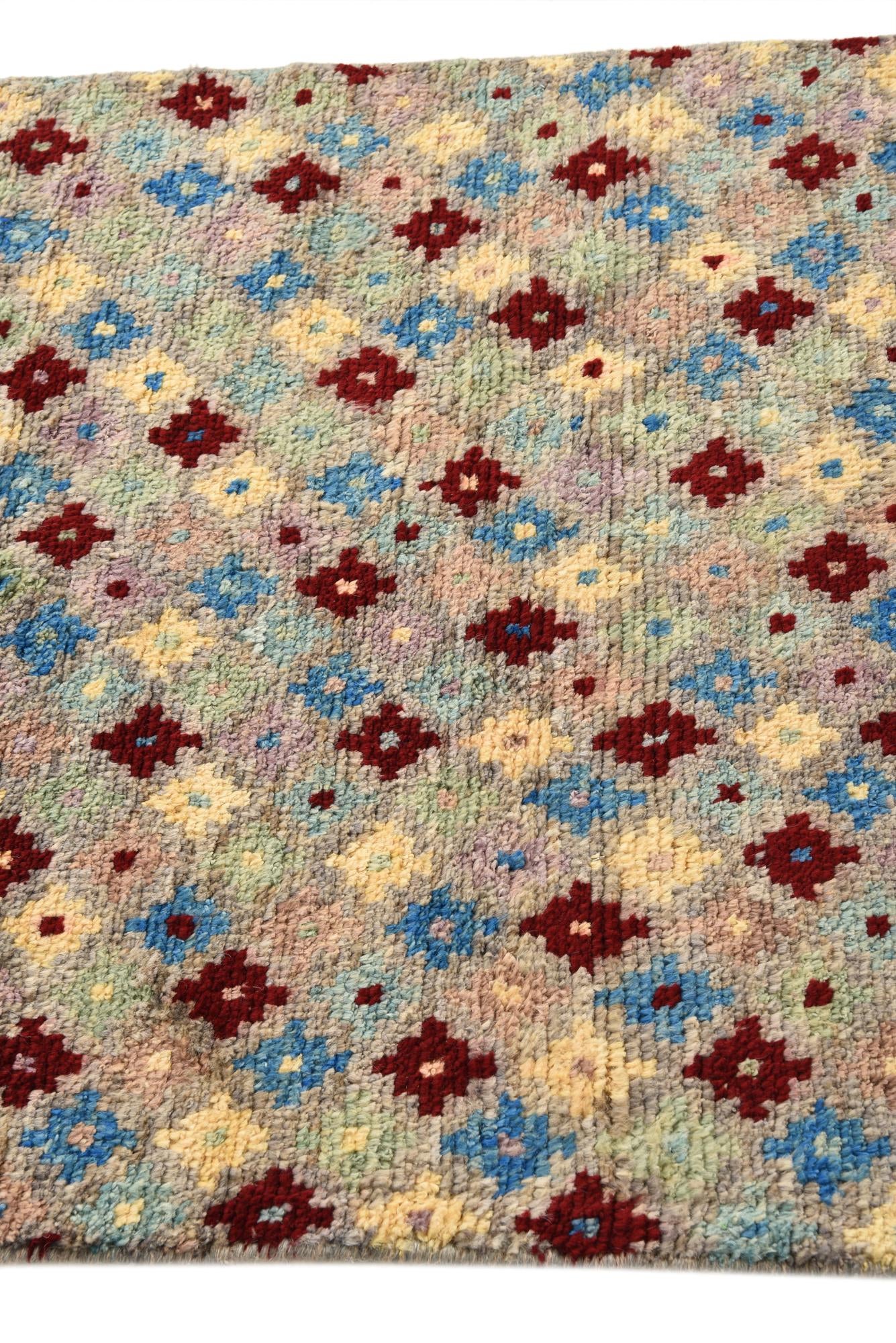 3' 1 x 5' 2 Hand Knotted Balouch Wool Rug
