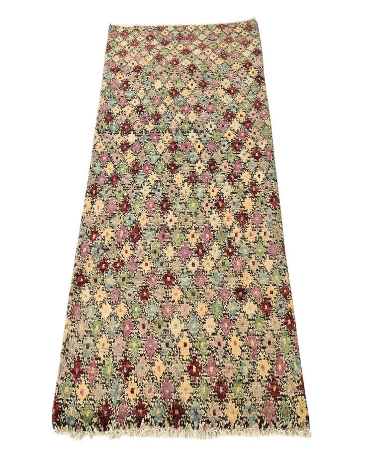 Detail image of 3' 2 x 5' 1  Hand Knotted Balouch Wool Rug