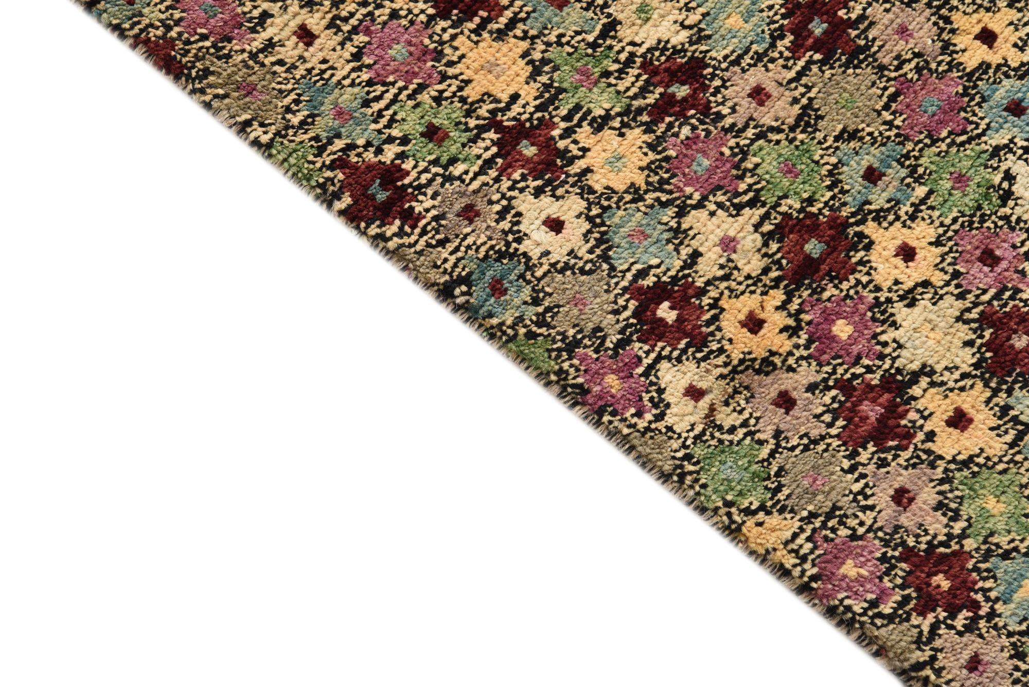 3' 2 x 5' 1 Hand Knotted Balouch Wool Rug