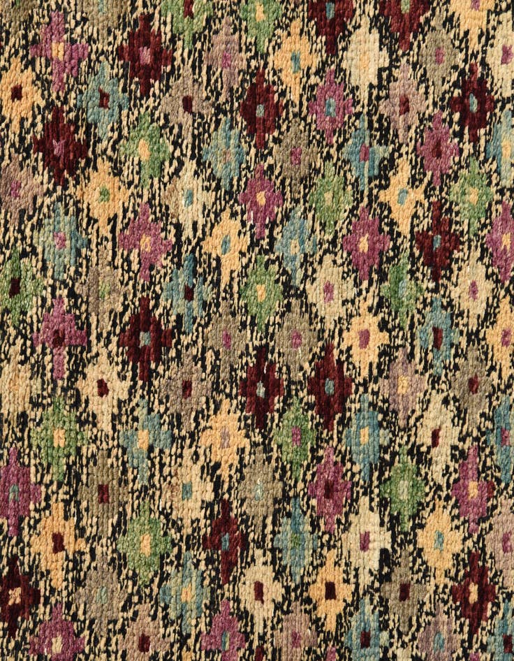 Detail image of 3' 2 x 5' 1  Hand Knotted Balouch Wool Rug