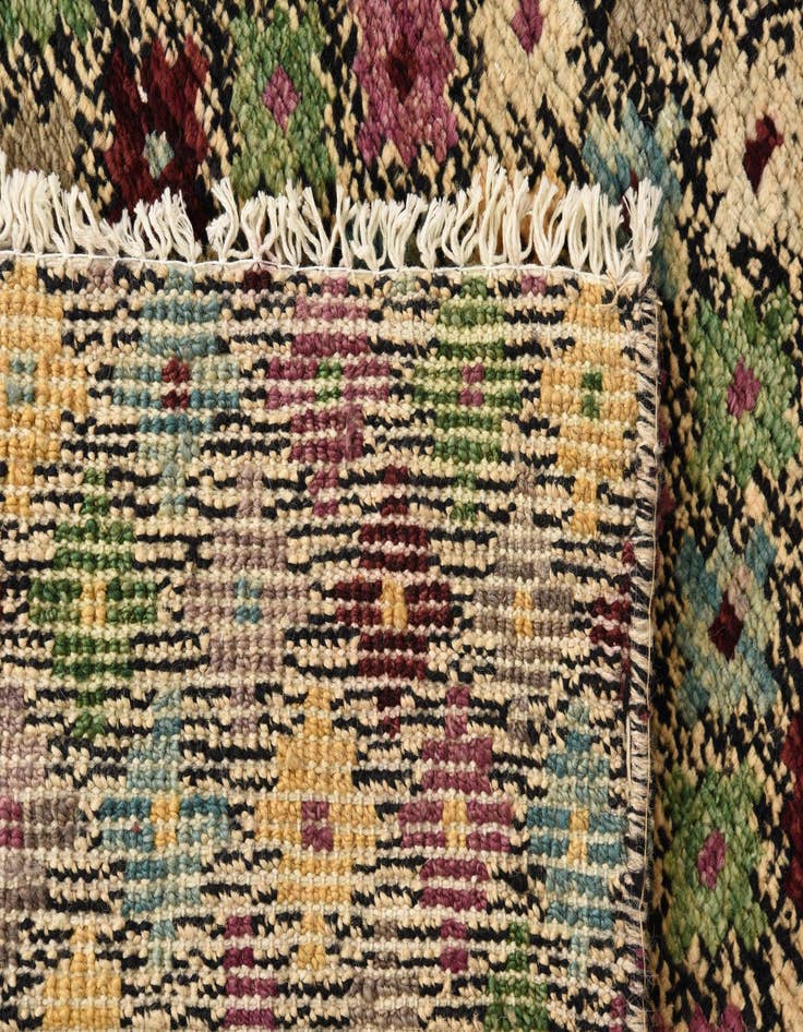 Detail image of 3' 2 x 5' 1  Hand Knotted Balouch Wool Rug
