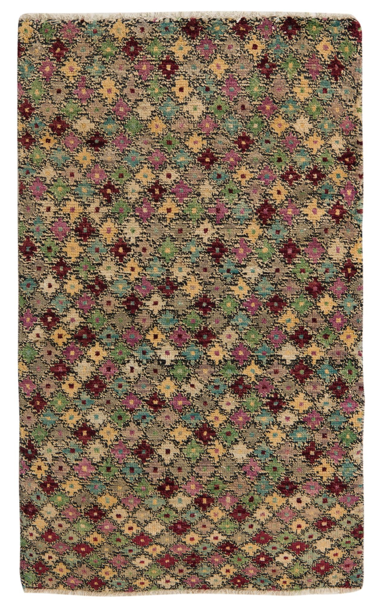 3' 2 x 5' 1 Hand Knotted Balouch Wool Rug