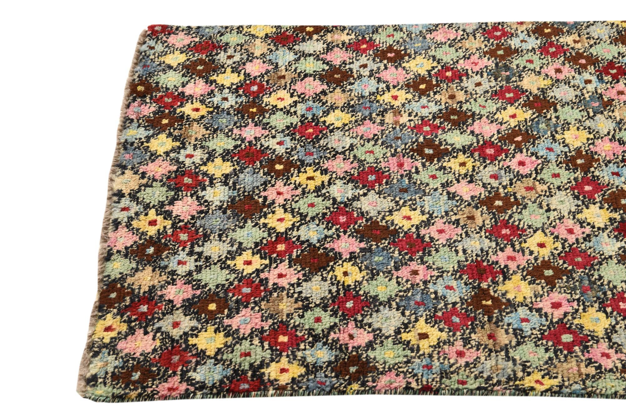 3' 1 x 5' 1 Hand Knotted Balouch Wool Rug