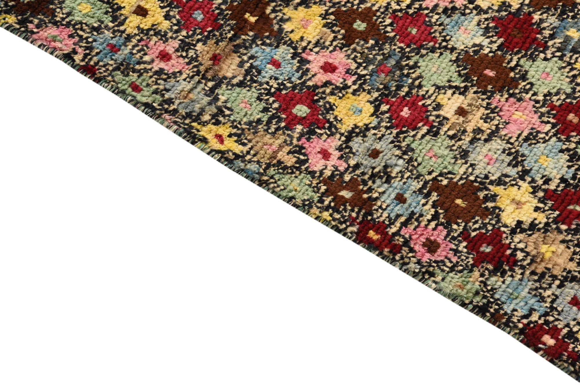 3' 1 x 5' 1 Hand Knotted Balouch Wool Rug