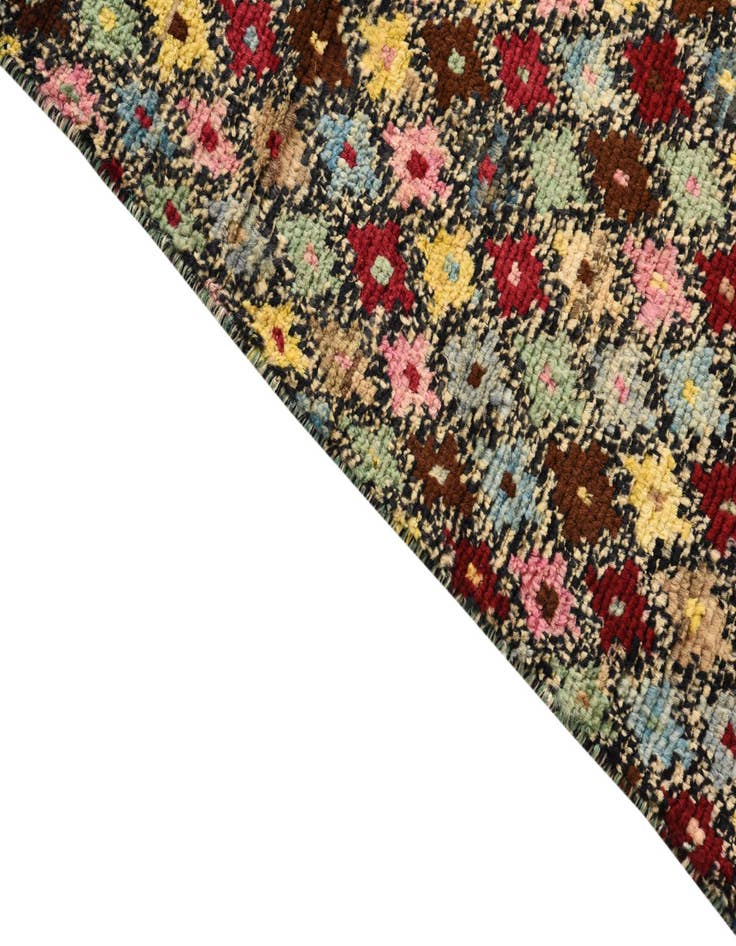 Detail image of 3' 1 x 5' 1  Hand Knotted Balouch Wool Rug