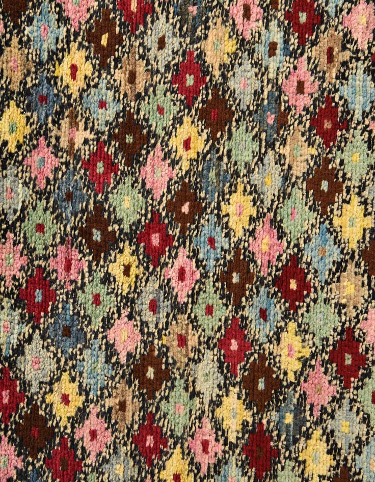 Detail image of 3' 1 x 5' 1  Hand Knotted Balouch Wool Rug