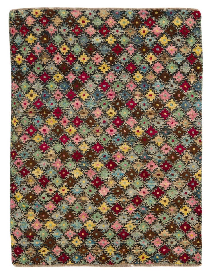 Detail image of 3' 1 x 5' 1 Hand Knotted Balouch Wool Rug
