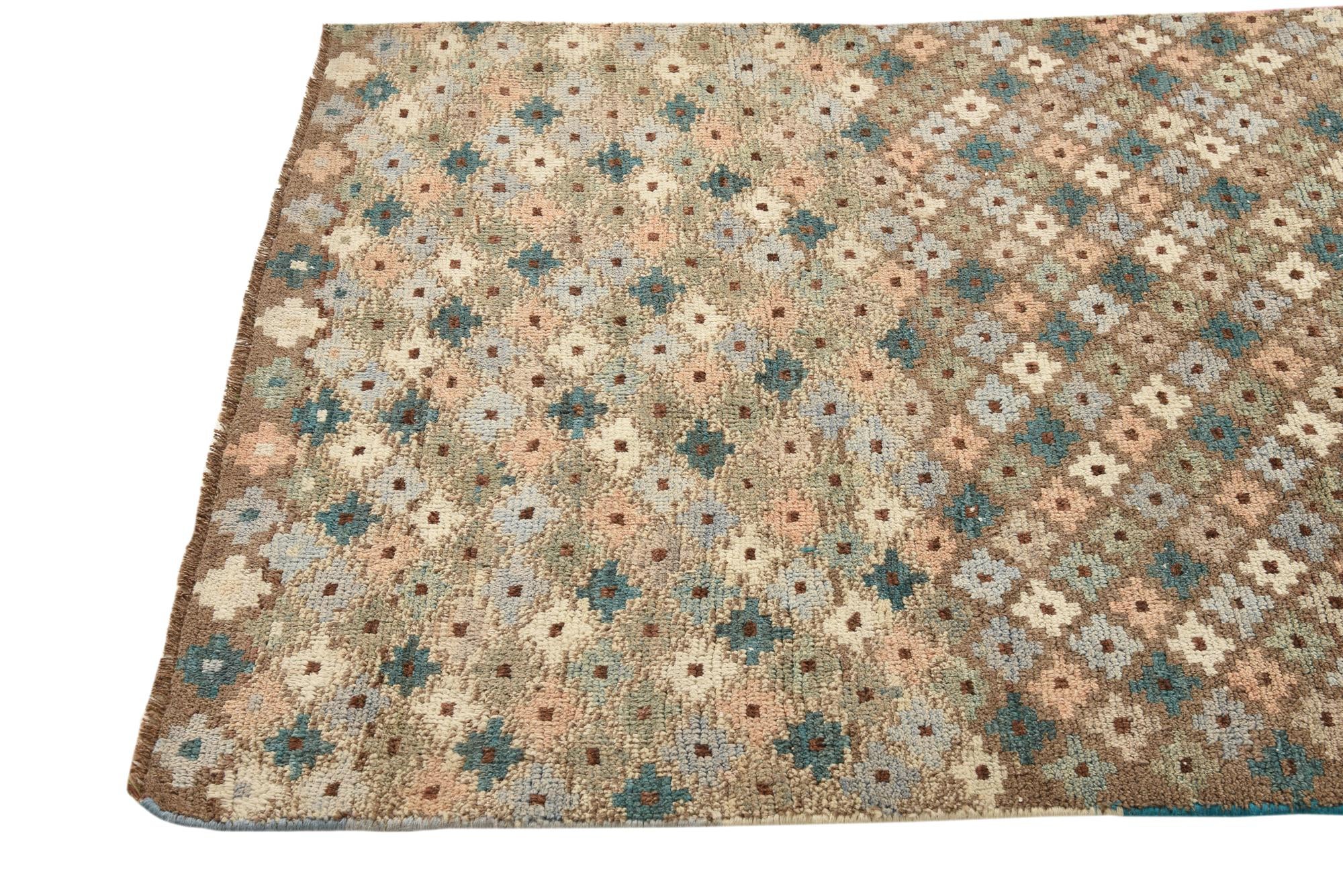 3' 5 x 6' Hand Knotted Balouch Wool Rug