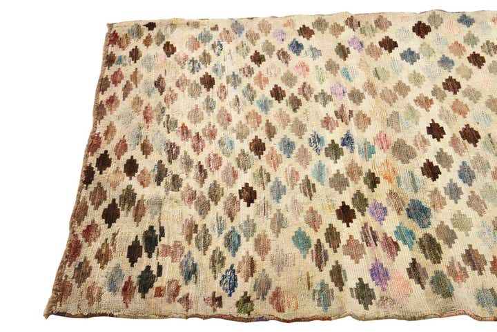 3' 4 x 4' 5 Hand Knotted Balouch Wool Rug