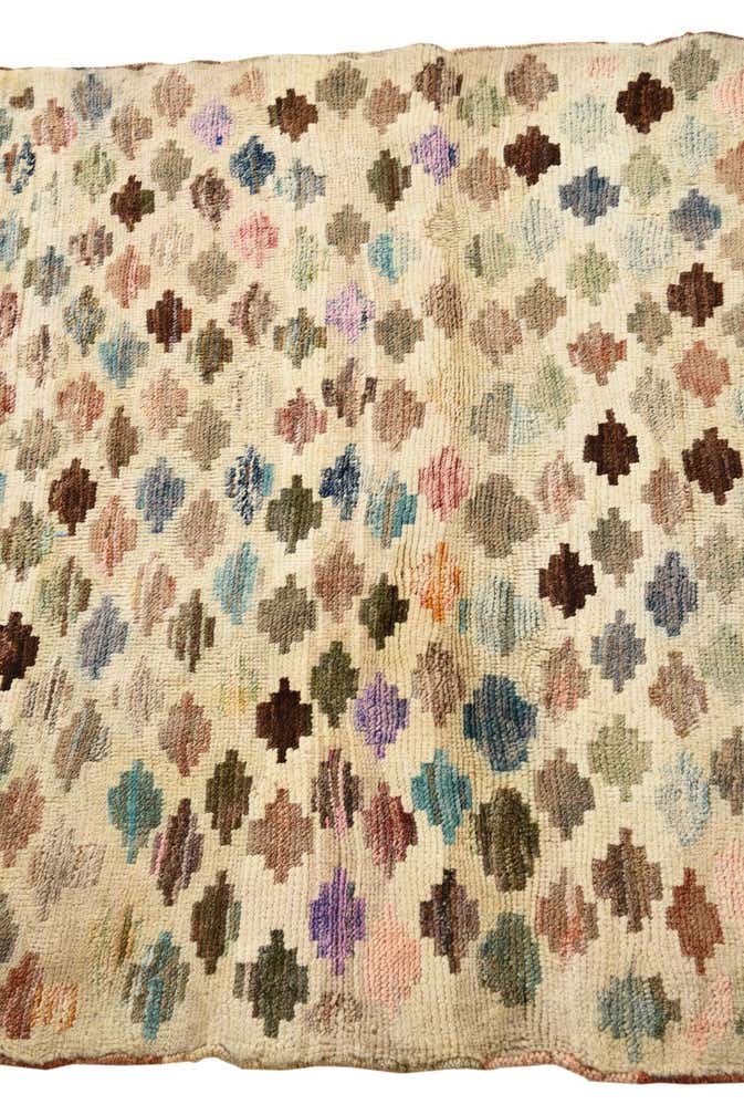 3' 4 x 4' 5 Hand Knotted Balouch Wool Rug