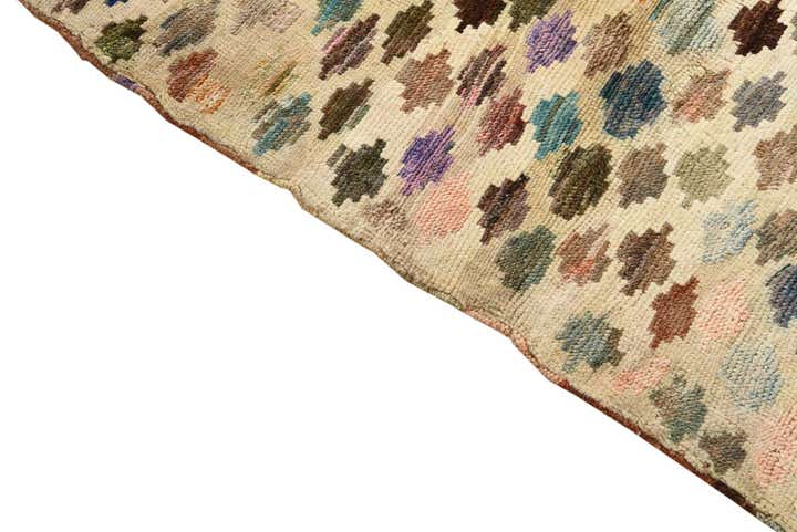 3' 4 x 4' 5 Hand Knotted Balouch Wool Rug