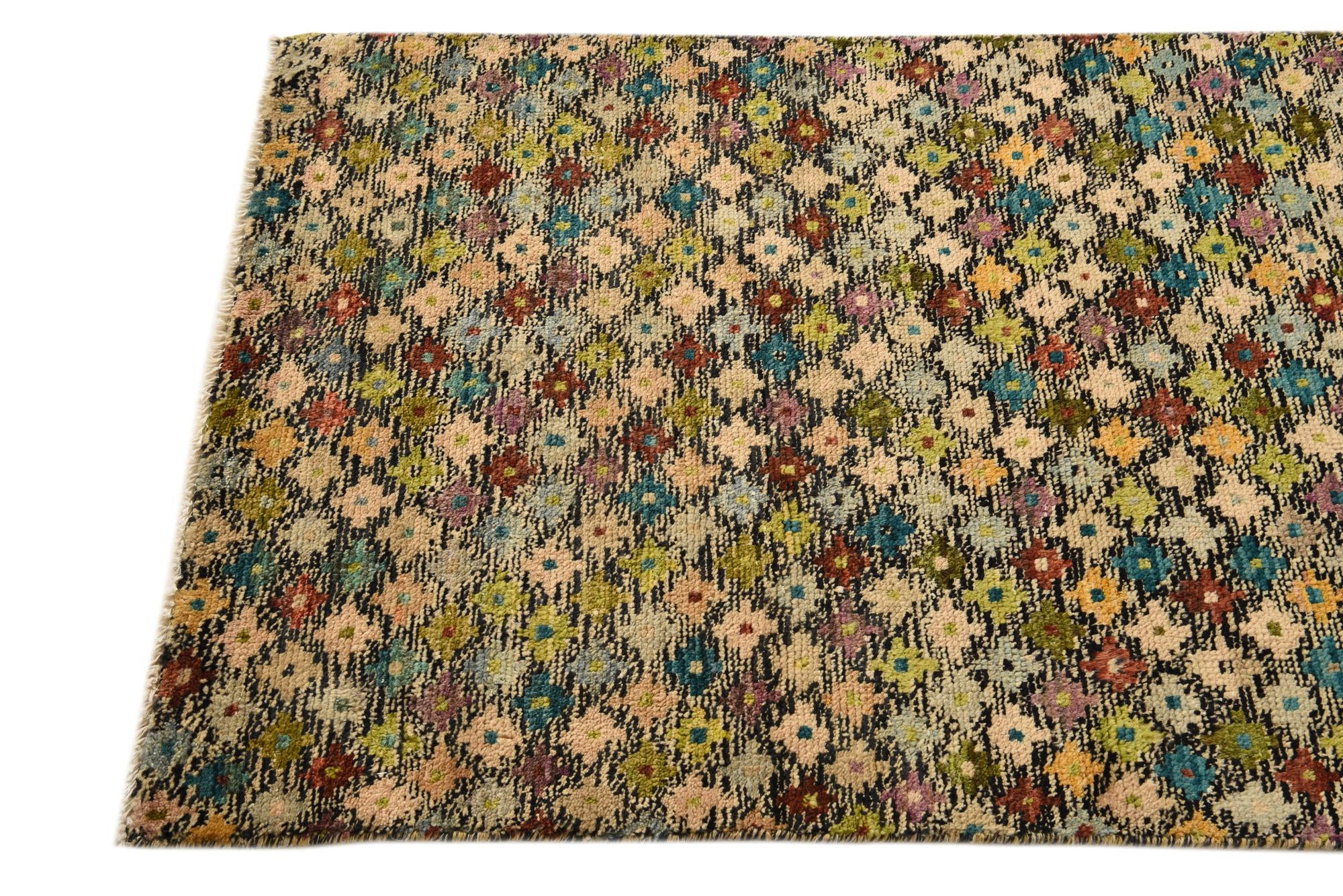 3' x 5' 2 Hand Knotted Balouch Wool Rug
