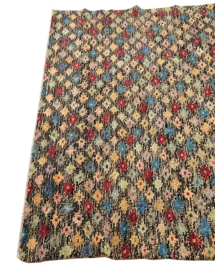 Detail image of 4' x 5' 8  Hand Knotted Balouch Wool Rug