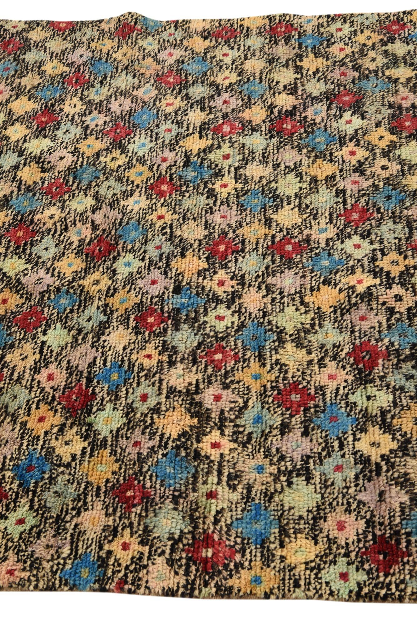 4' x 5' 8 Hand Knotted Balouch Wool Rug