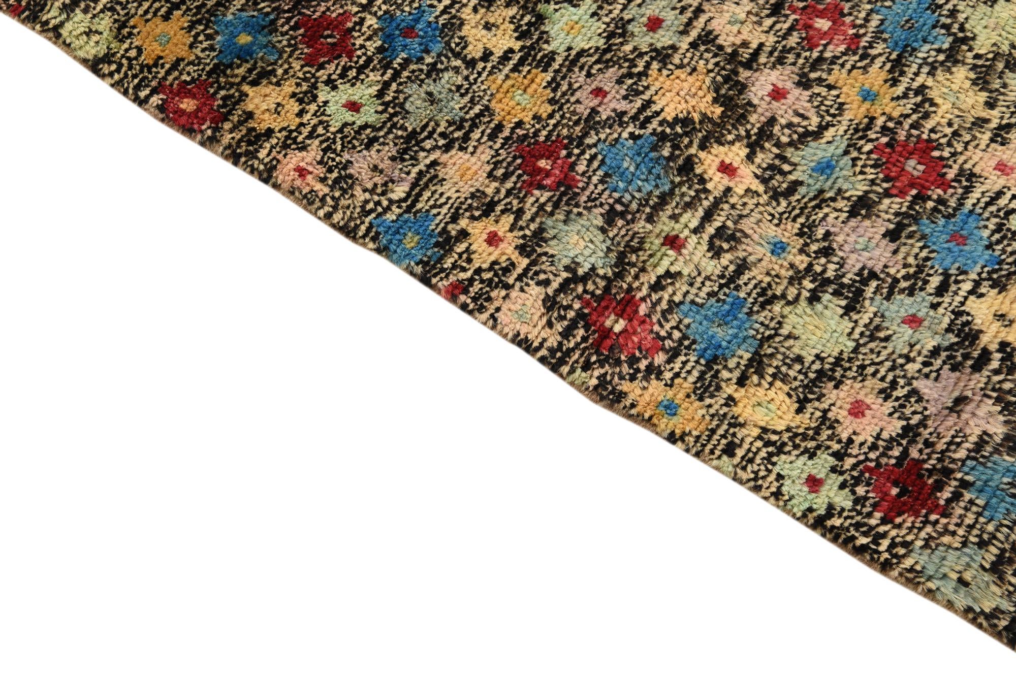 4' x 5' 8 Hand Knotted Balouch Wool Rug