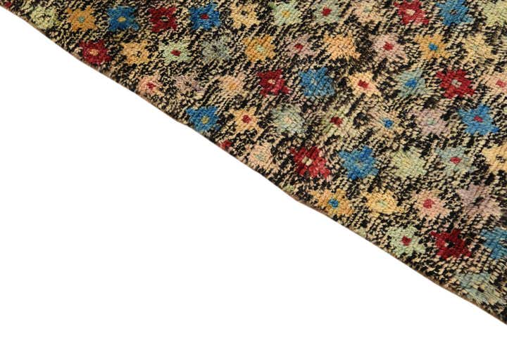 4' x 5' 8 Hand Knotted Balouch Wool Rug