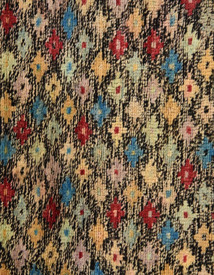 Detail image of 4' x 5' 8  Hand Knotted Balouch Wool Rug