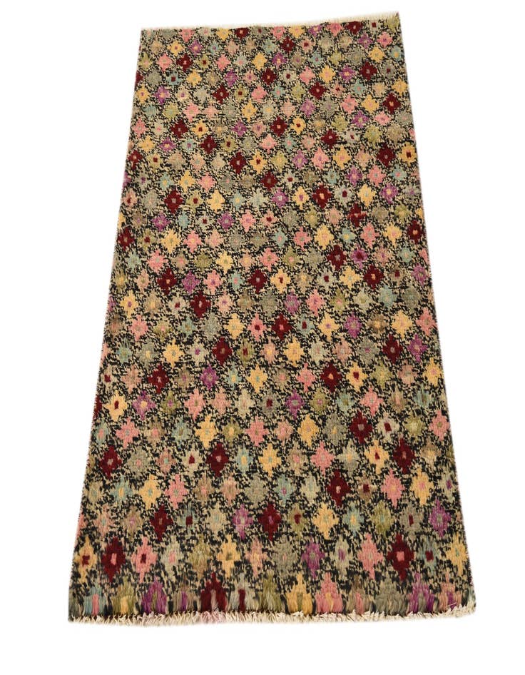 Detail image of 2' 10 x 4'  Hand Knotted Balouch Wool Rug