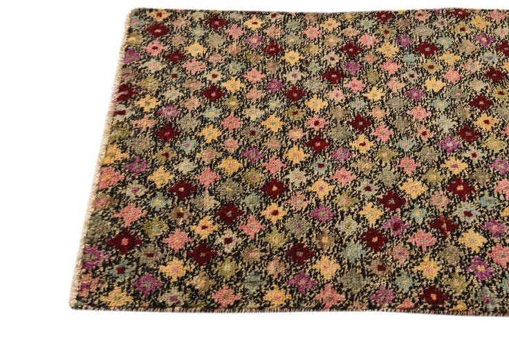 Detail image of 2' 10 x 4' Hand Knotted Balouch Wool Rug