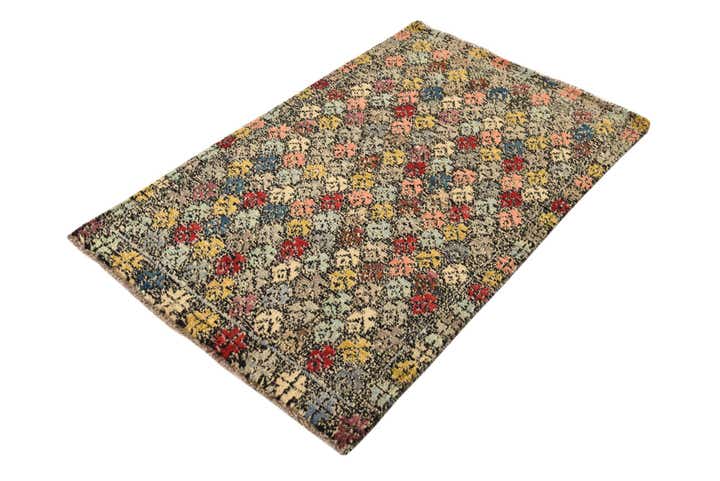 3' 2 x 5' 1 Hand Knotted Balouch Wool Rug
