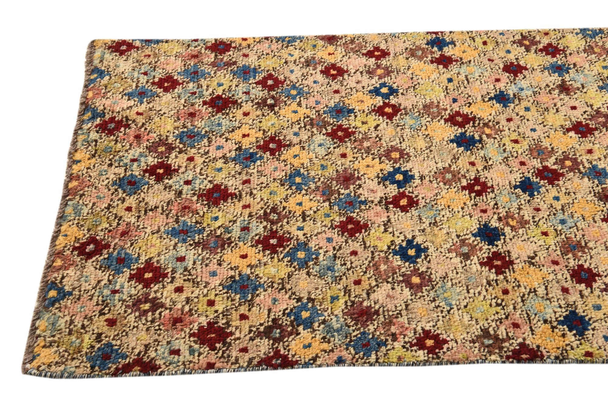 3' x 5' 2 Hand Knotted Balouch Wool Rug