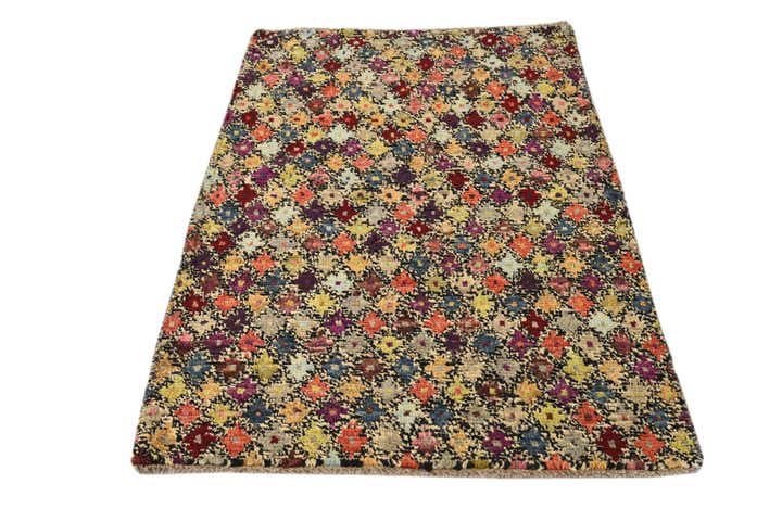 3' 3 x 4' 10 Hand Knotted Balouch Wool Rug