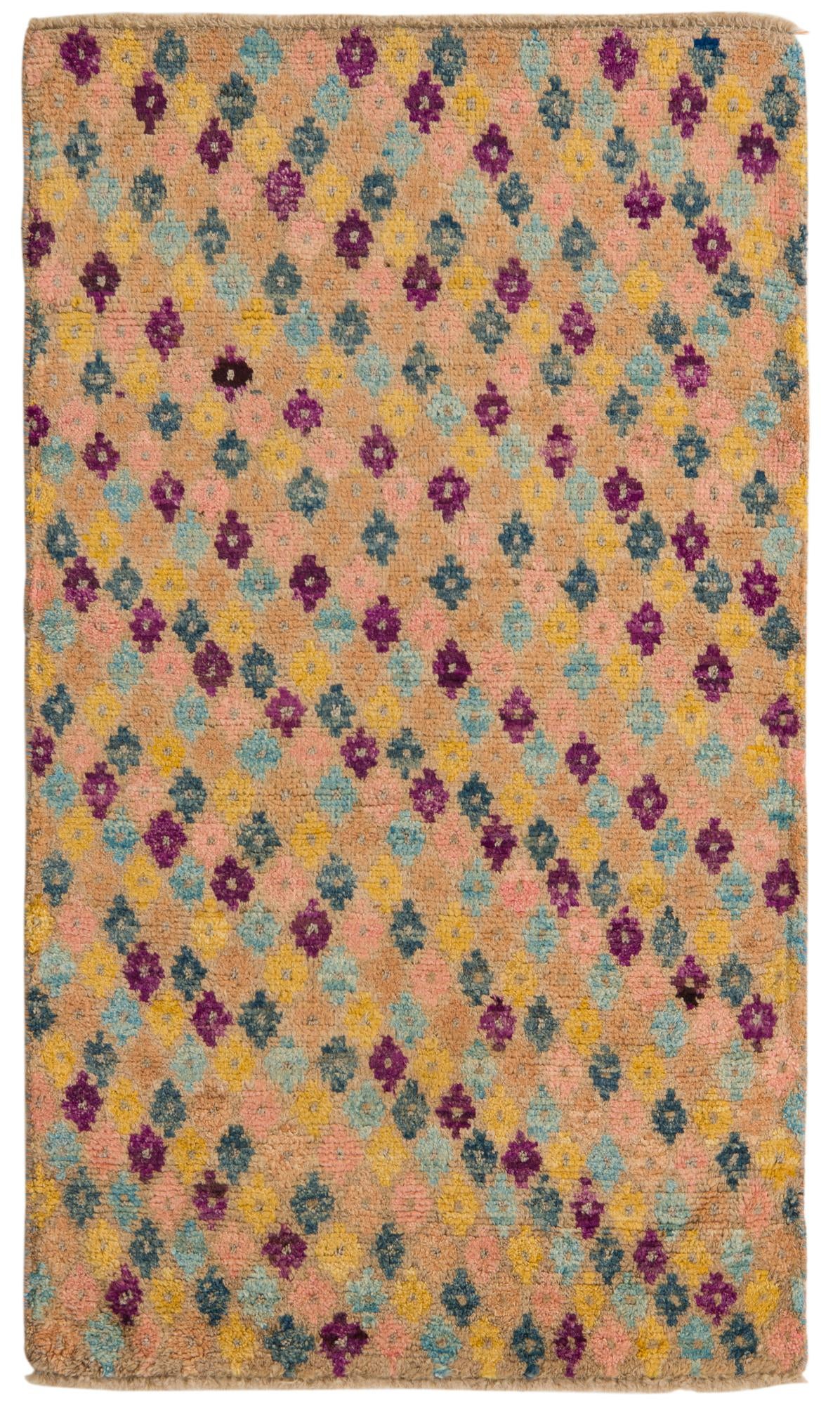 3' 2 x 5' 5 Hand Knotted Balouch Wool Rug