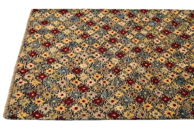 Detail image of 3' 1 x 5' 3 Hand Knotted Balouch Wool Rug