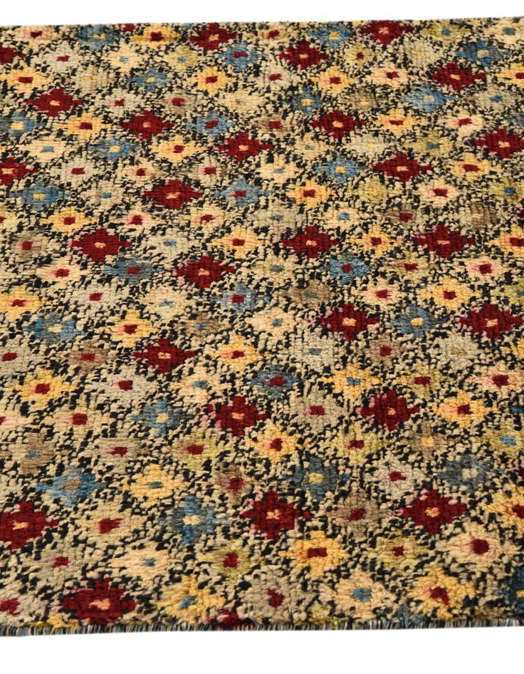 Detail image of 3' 1 x 5' 3 Hand Knotted Balouch Wool Rug