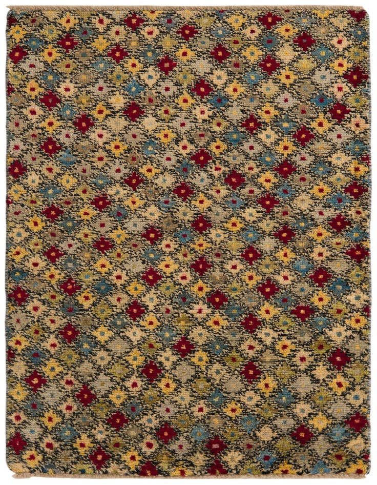 Detail image of 3' 1 x 5' 3 Hand Knotted Balouch Wool Rug
