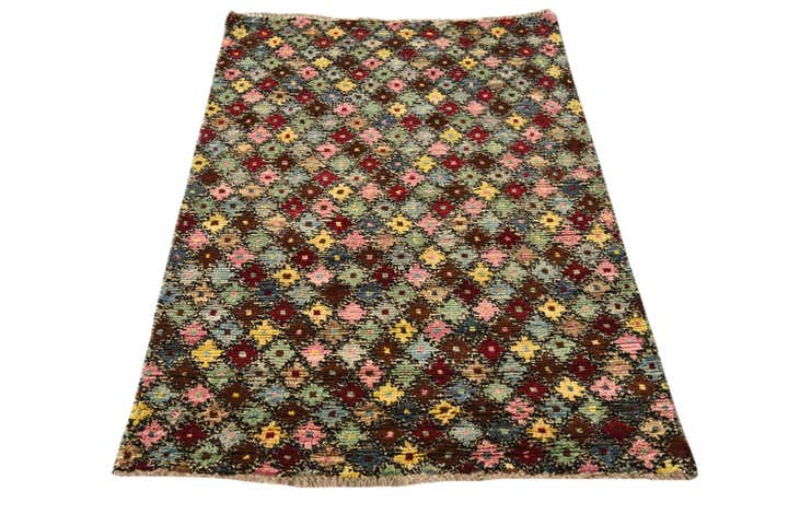 95cm x 150cm Handgeknüpft Balouch Wolle Teppich