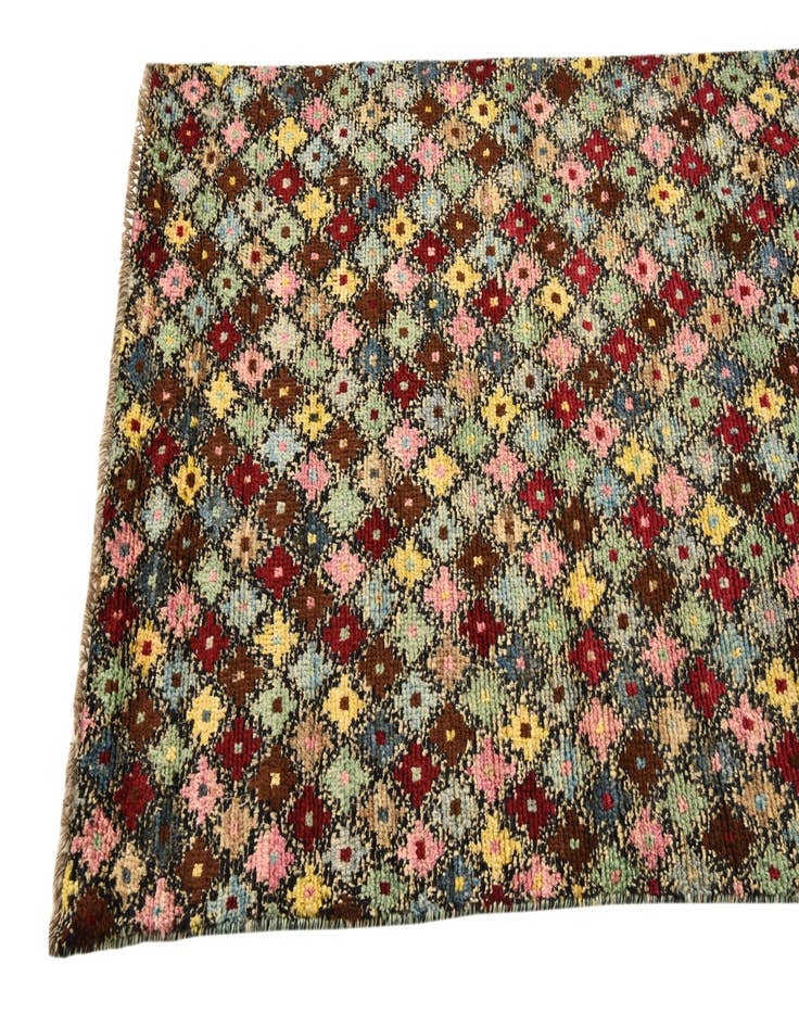 Detail image of 3' 1 x 5'  Hand Knotted Balouch Wool Rug