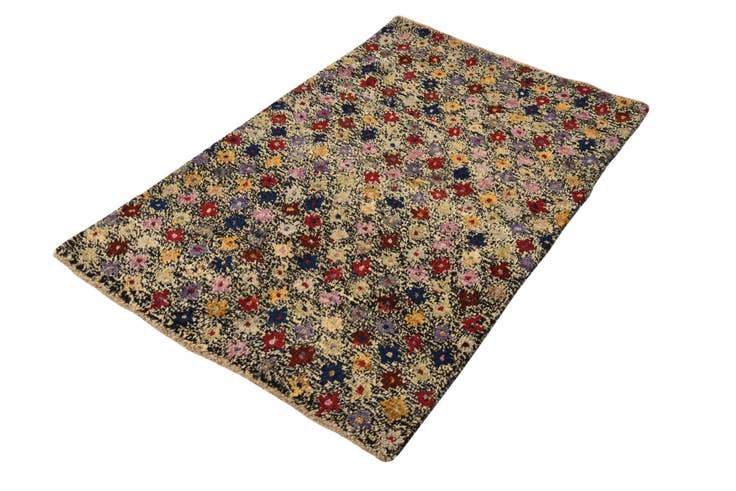 Detail image of 3' 2 x 5' Hand Knotted Balouch Wool Rug