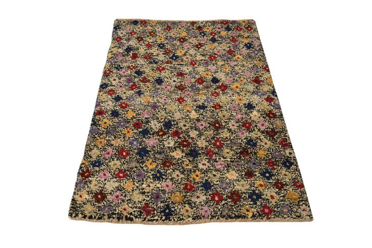 Detail image of 3' 2 x 5' Hand Knotted Balouch Wool Rug