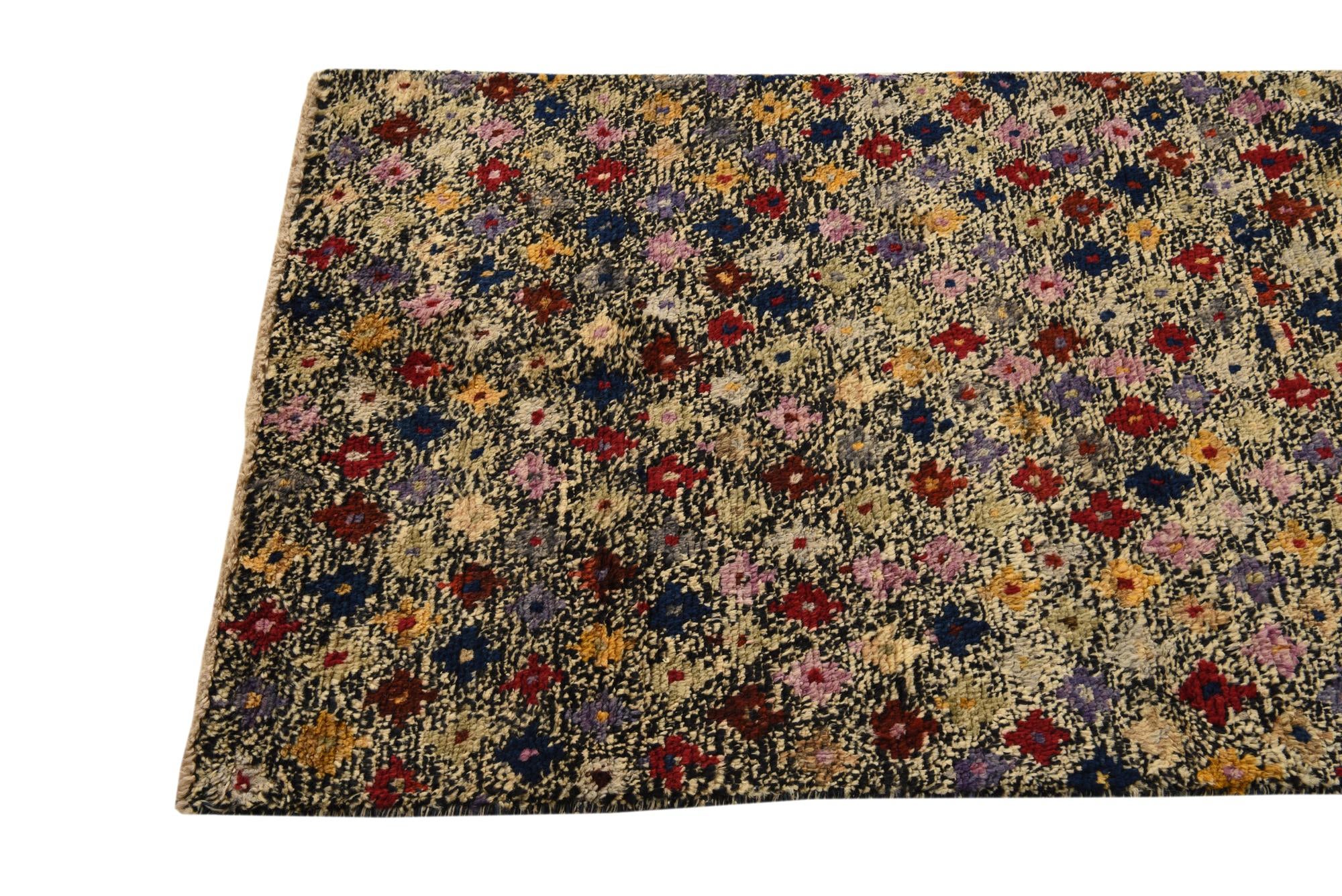 3' 2 x 5' Hand Knotted Balouch Wool Rug