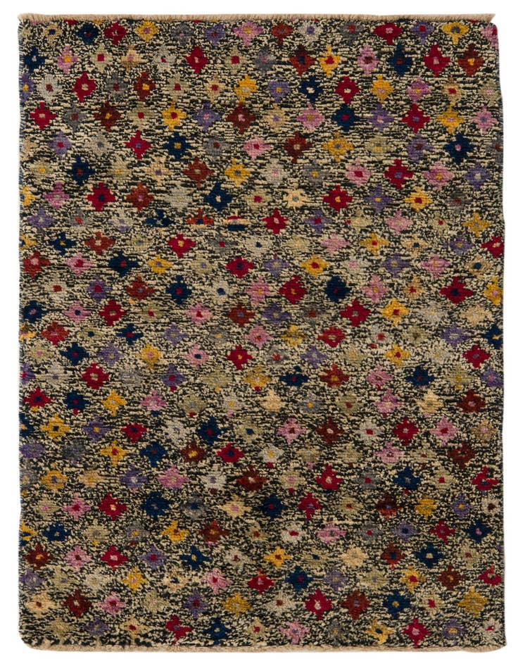 Detail image of 3' 2 x 5' Hand Knotted Balouch Wool Rug