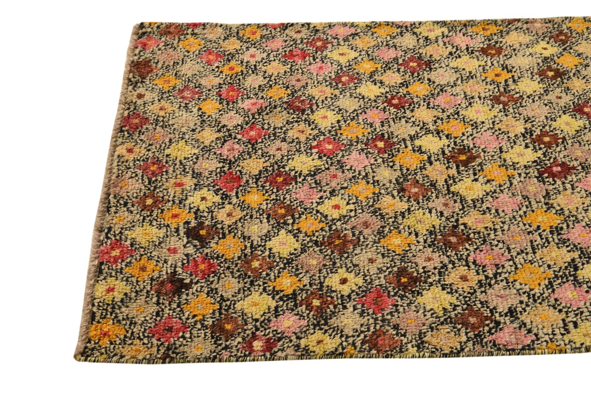 3' 1 x 5' 3 Hand Knotted Balouch Wool Rug