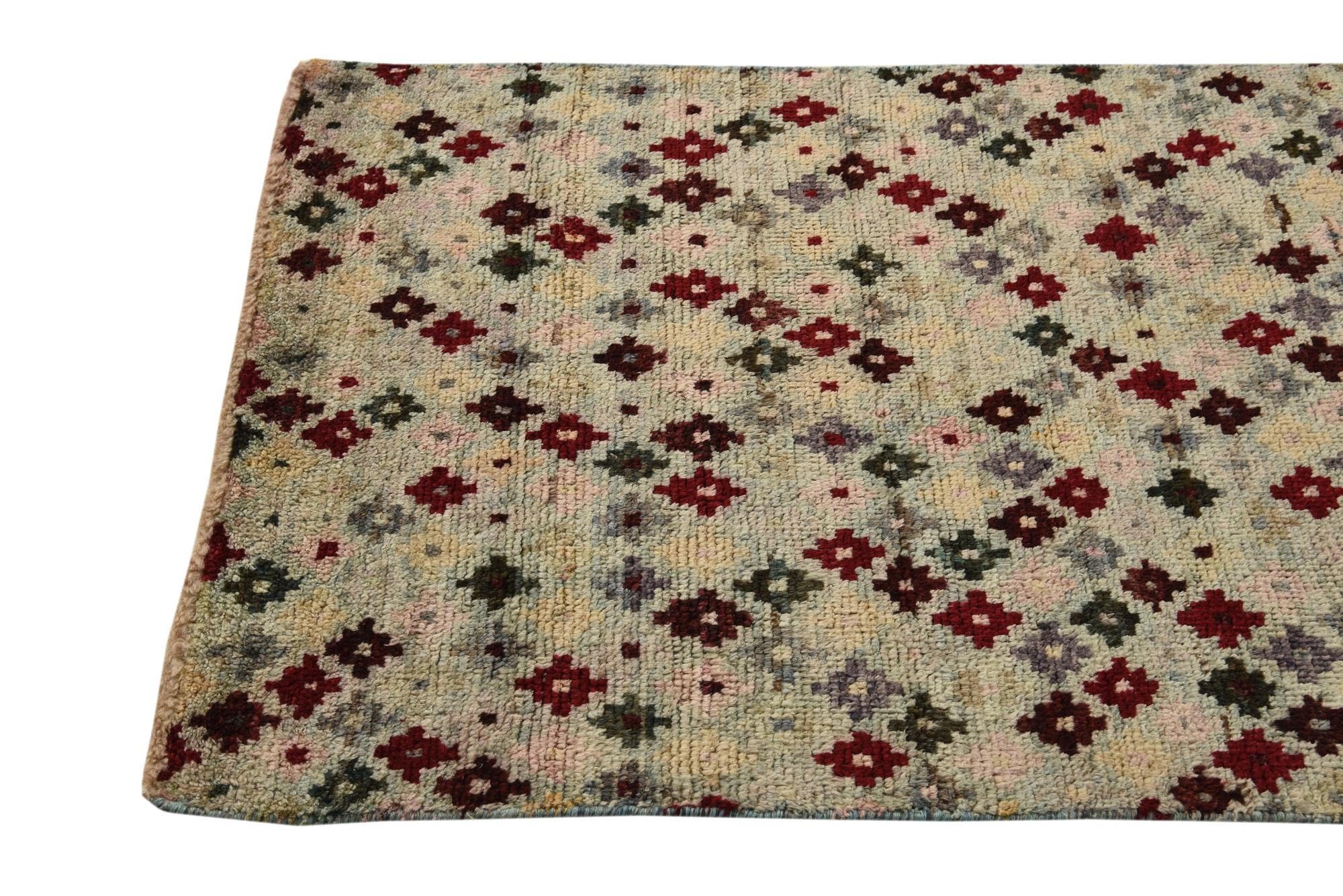 3' x 5' 2 Hand Knotted Balouch Wool Rug