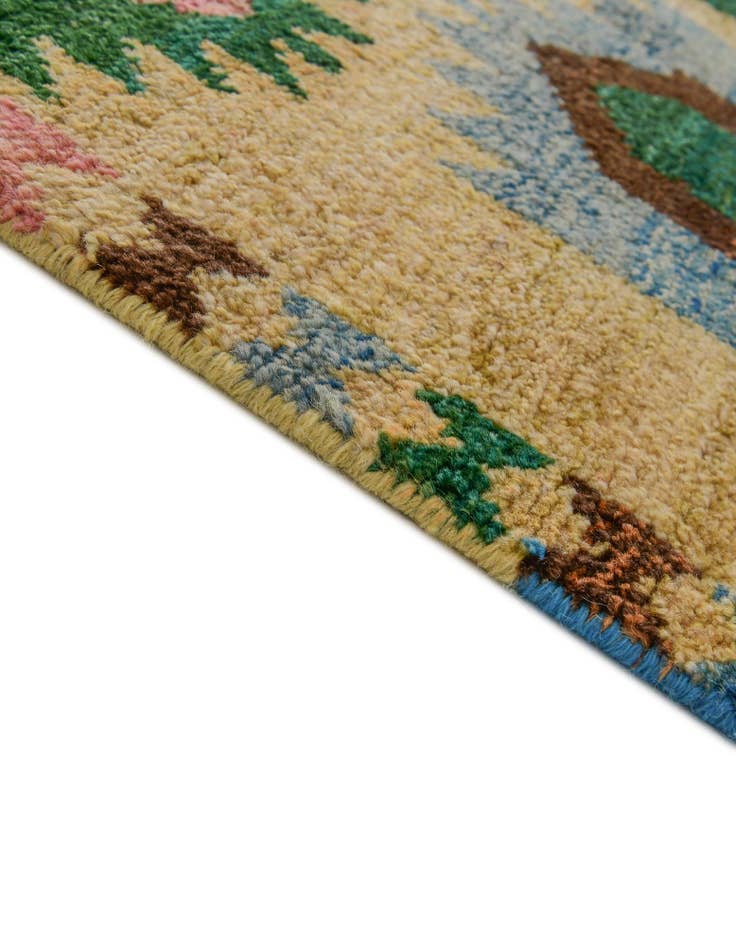 Detail image of 6' 9 x 10' 2 Hand Knotted Balouch Wool Rug