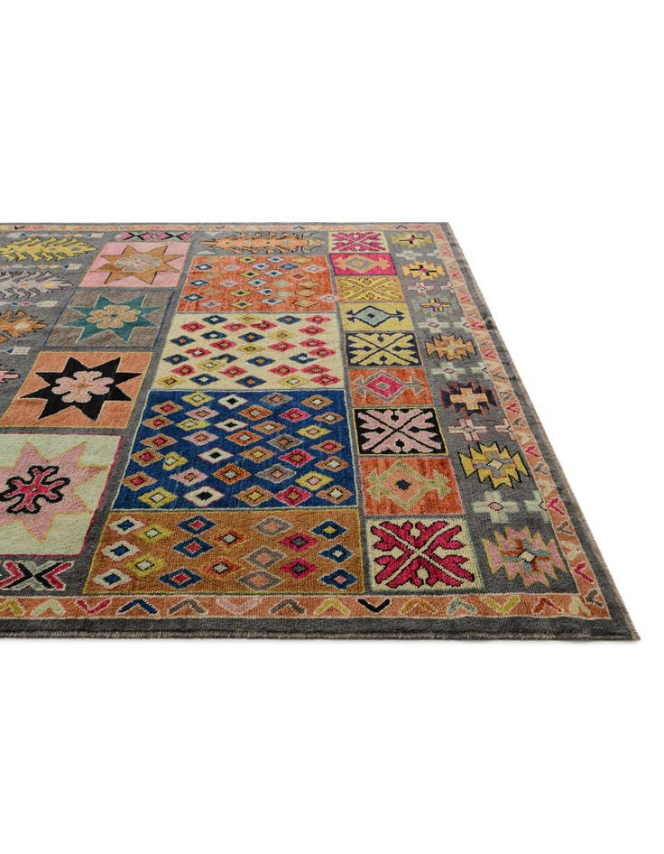 Detail image of 9' 7 x 12' 3 Hand Knotted Balouch Wool Rug
