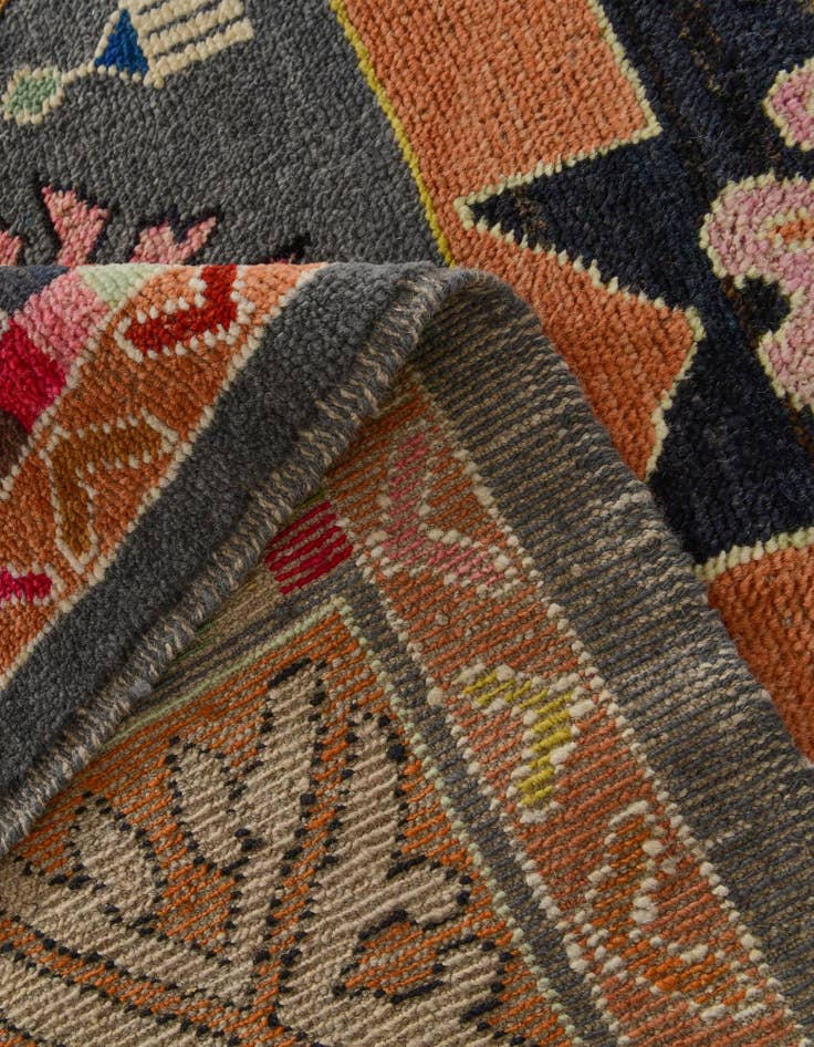 Detail image of 9' 7 x 12' 3 Hand Knotted Balouch Wool Rug