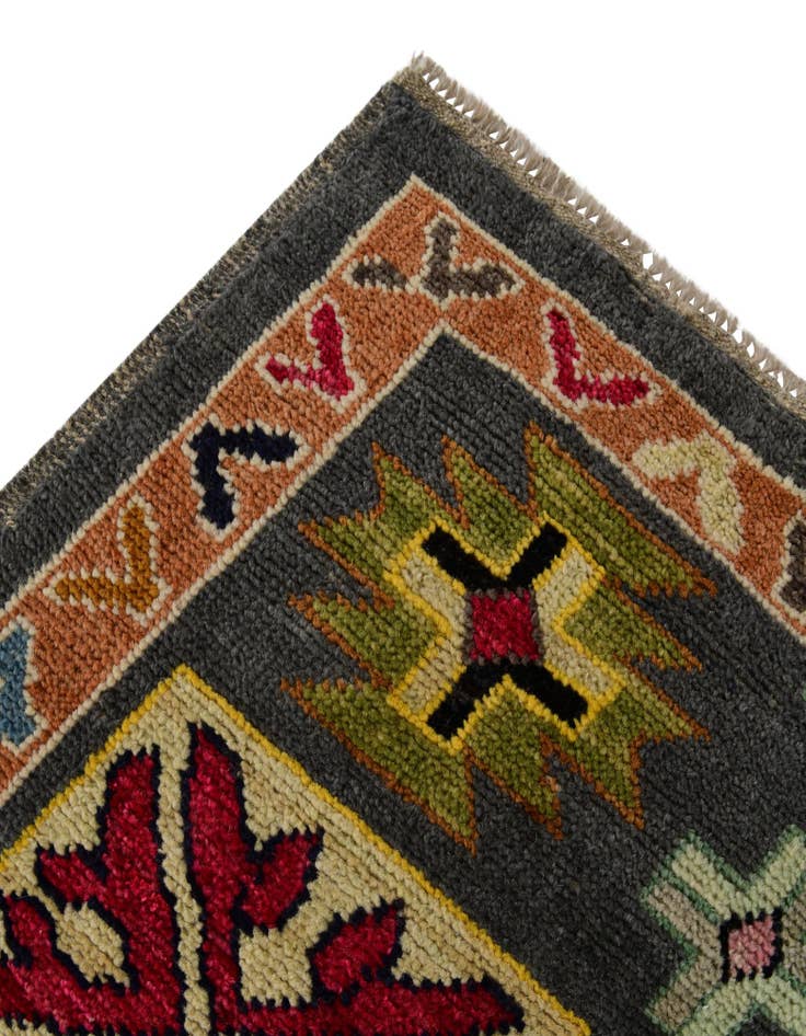 Detail image of 9' 7 x 12' 3 Hand Knotted Balouch Wool Rug