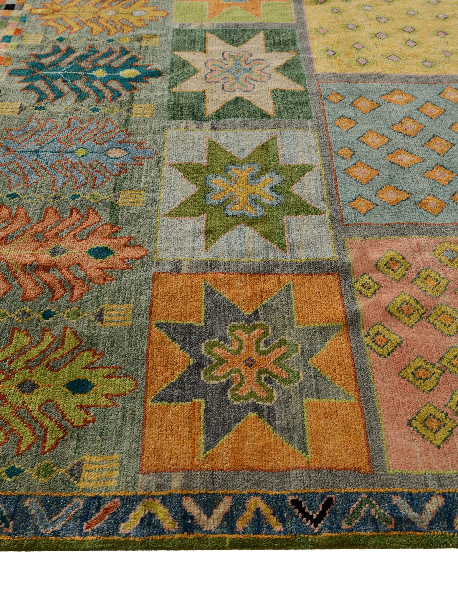 8' 7 x 10' 4 Hand Knotted Balouch Wool Rug