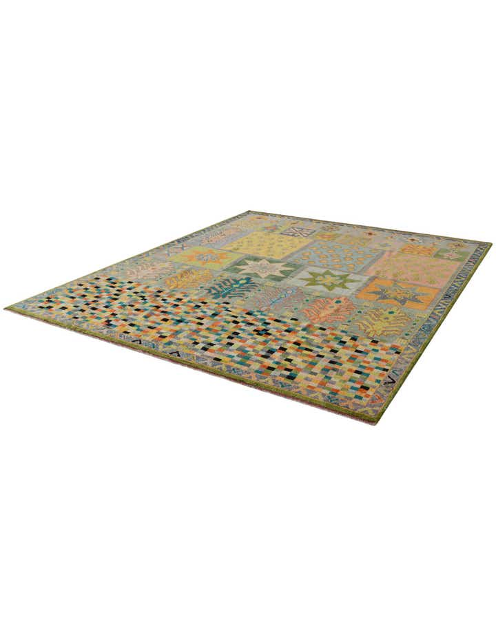 8' 7 x 10' 4 Hand Knotted Balouch Wool Rug