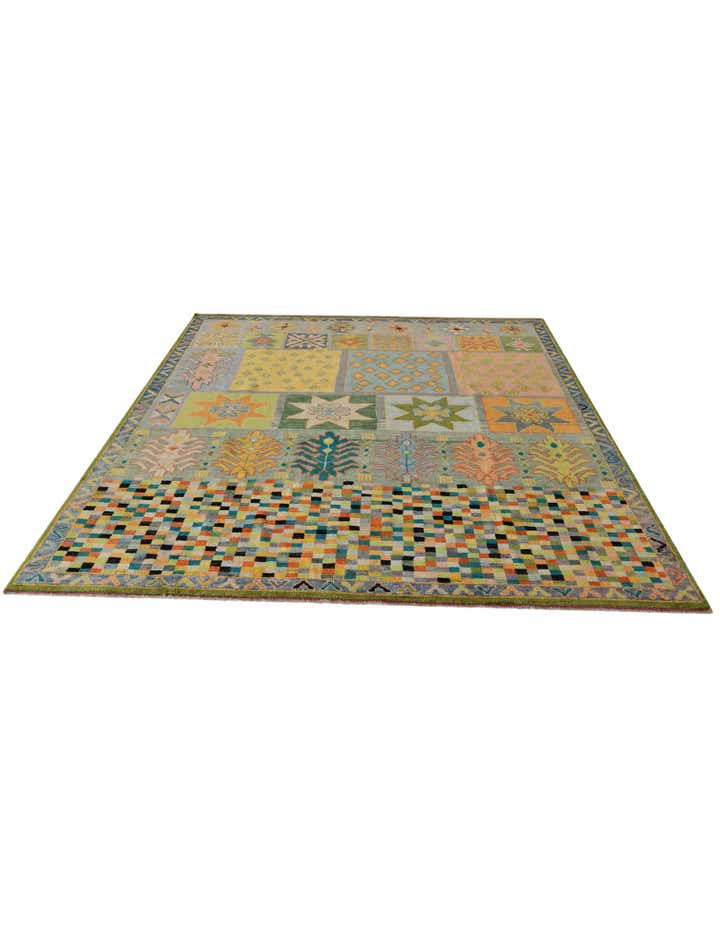 8' 7 x 10' 4 Hand Knotted Balouch Wool Rug