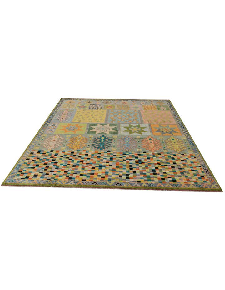 8' 7 x 10' 4 Hand Knotted Balouch Wool Rug