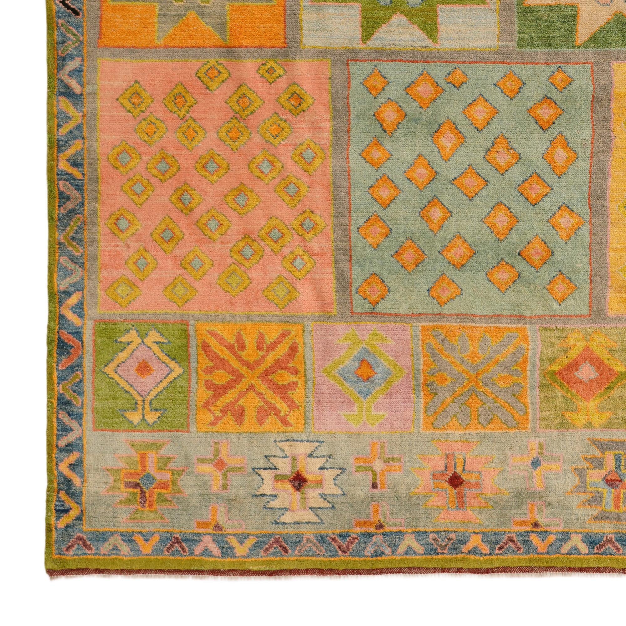 8' 7 x 10' 4 Hand Knotted Balouch Wool Rug