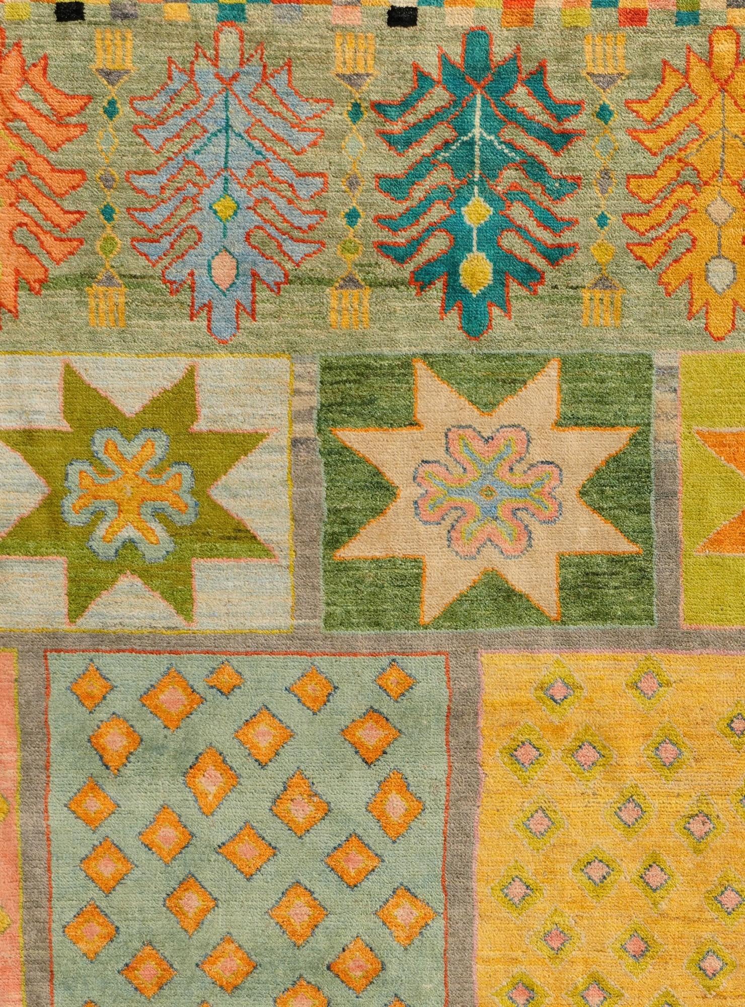 8' 7 x 10' 4 Hand Knotted Balouch Wool Rug